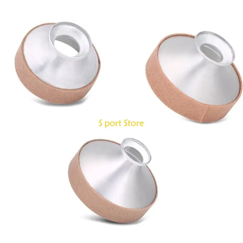 U2JB Aluminum Alloy Sax Dampener Silencers Lightweight Saxophone Mute for Tenors/Alto/Soprano Saxophone Music Instrument Part