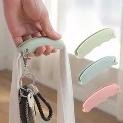 3PCS Comfortable Portable Silicone Mention Dish For Shopping Bag to Protect Hands Trip Grocery Bag Holder Clips Handle Carrier