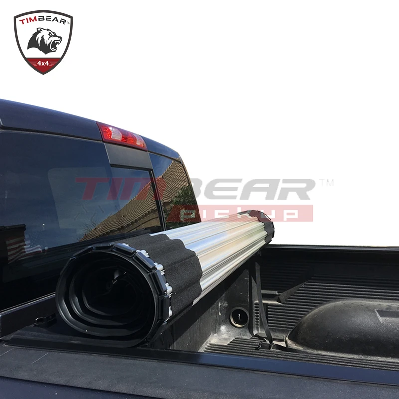 

4X4 Pickup Truck Aluminum Accessories Retractable Waterproof Roll Up Tonneau Cover For Dodge Ram