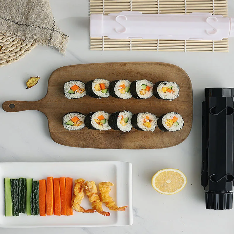 Convenient And Quick To DIY Sushi Making Mold Tool Set Bazooka For The Kitchen