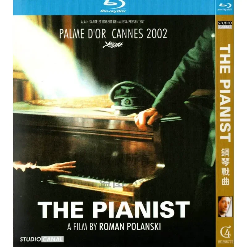 

Blu-ray War Biography Music Movie Piano Battle Music High Definition Disc 1080P 1BD Disc Non-DVD Disc