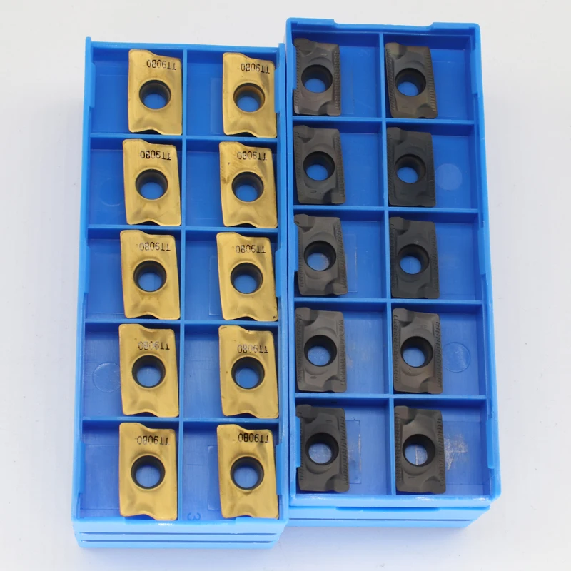 APKT1604 PDER TT9080 / IC928 inserto in metallo duro per fresatura parti del tornio utensile per fresatura APKT 1604 lama per tornitura