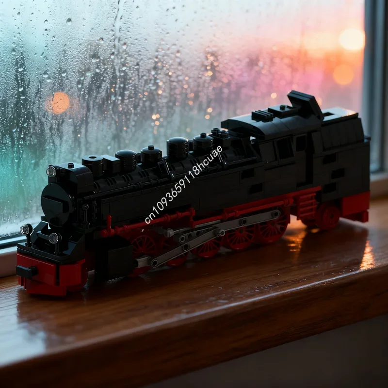 

560 шт. MOC Harzer Schmalspurbahn 9, тренировочная модель, строительные игрушечные блоки, сборка рождественских подарков, образовательный кирпич, детский день рождения