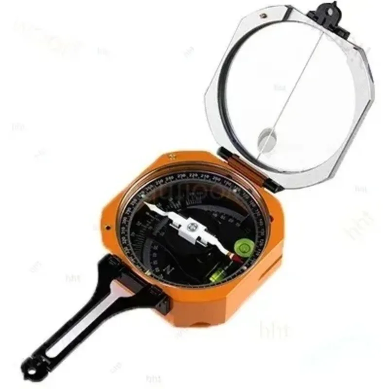 2025 hot sale Geology brunton type compass Harbin factory HGC-6  aluminium magnetic compass  for surveying geologist surveyor
