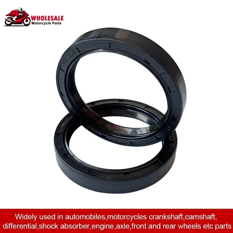 

49x60x10 49 60 10 Motorcycle Front Shock Fork Damper Shaft Oil Seal For HONDA CRF250R/X CRF450R CRF450X CRF250 450 R/X 2015-2021