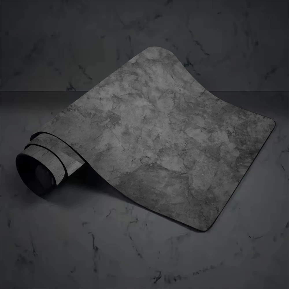 

Extra Large Gaming Desk Pad - 400x900mm Stain-Resistant Concrete Texture mouse pad for PC Gaming & Office