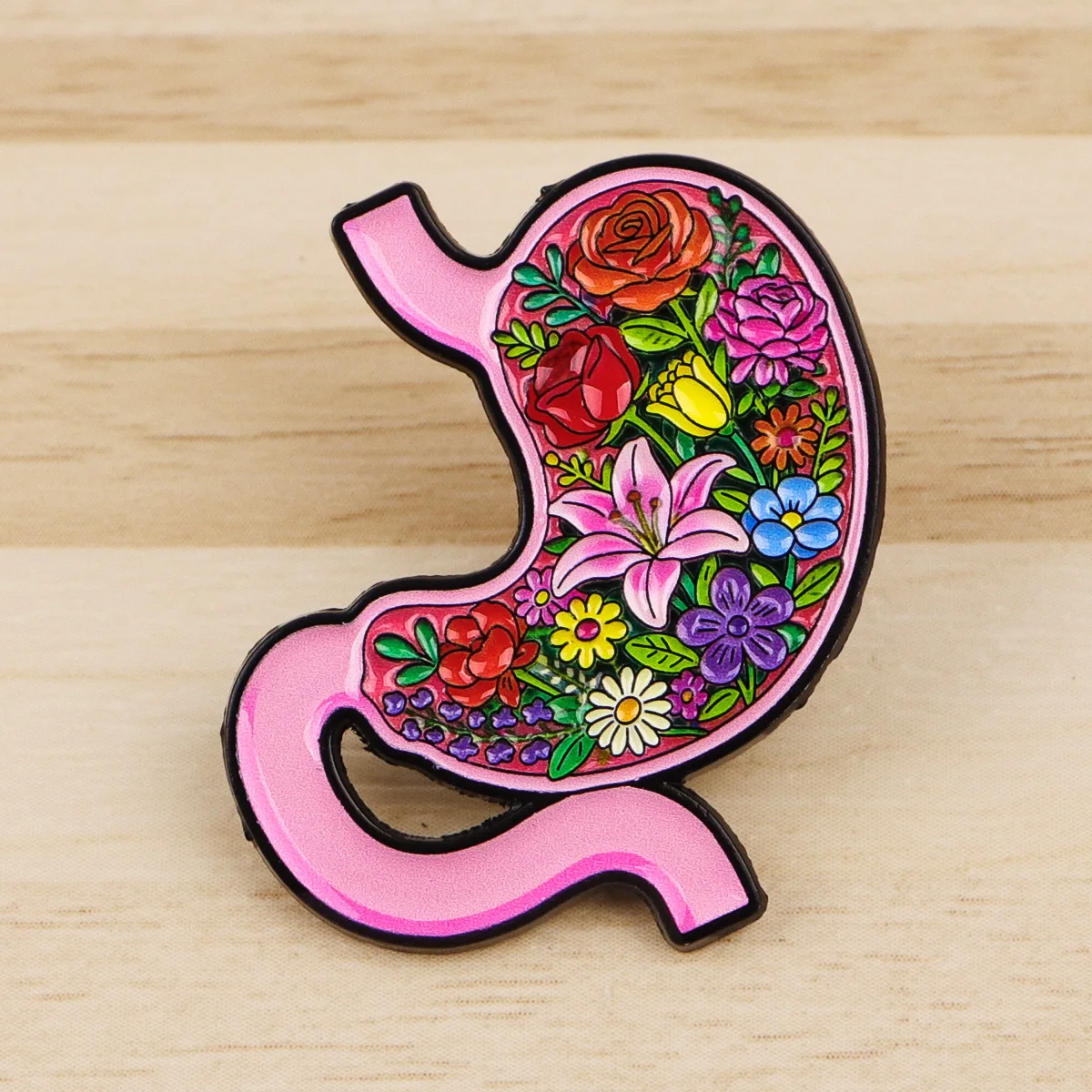 Brain Enamel Pin Medical Badges on Backpack Women's Brooches Hat Lapel Pins Cosplay Accessories Doctor Nurse Gifts view 2
