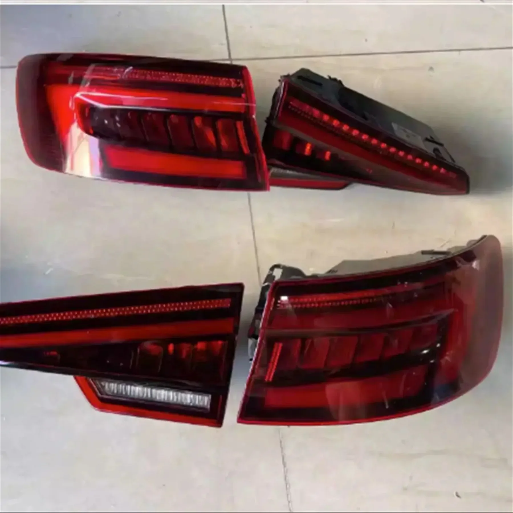 Car Rear Lamp Tail Light For Audi A4L B9 16-23 Turn Signal Brake Reverse Light
