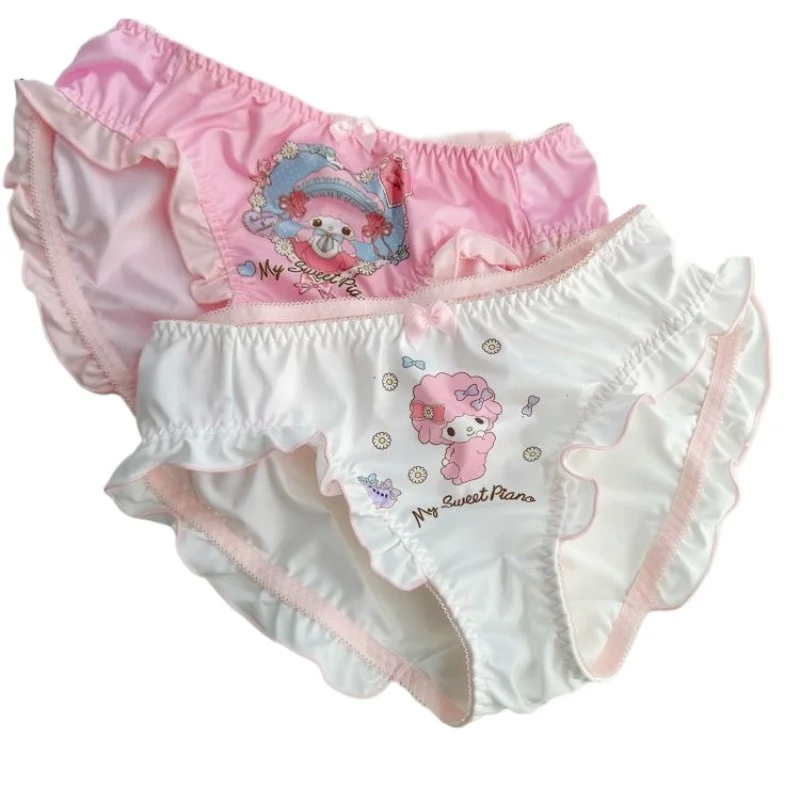 

Sanrio My Melody Girl треугольное нижнее белье милый персонаж сексуальное периферийное нижнее белье с героями мультфильмов аниме мягкое нижнее белье для девочек подарок для девочек