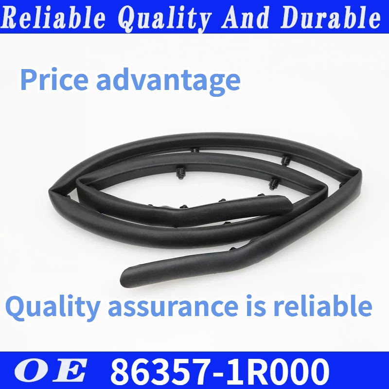 

High quality Front Bumper Hood Seal Strip 863571R000 86357-1R000 Fits For Hyundai Accent 1.6L 2012-17 car accessories