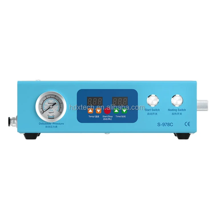 HODAXIN SS-978C 7Inches Defoaming Machine Bubble Remover Machine LCD Repair