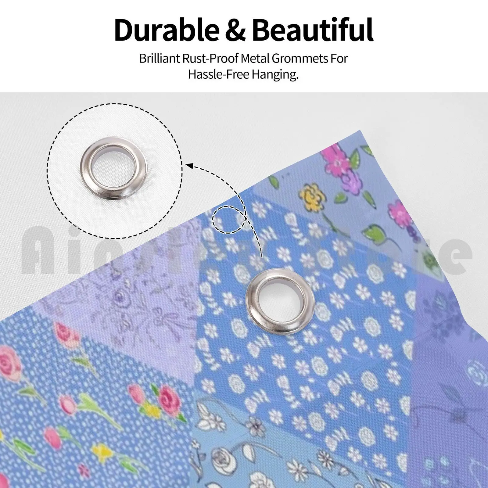 Something Blue Diamond Patchwork Quilt By Tea With Xanthe Outdoor Decor Flag Car Flag Patchwork Bohemian Diamond