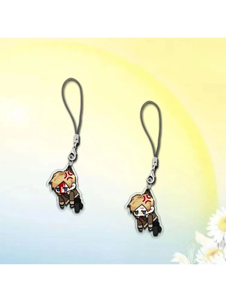 Resident Evils Porte-clés Jeu Biohazards Chaîne de téléphone portable Sac d'école Pendentif Nouvel An Anniversaire Cadeaux délicats Accessoires Unisexe