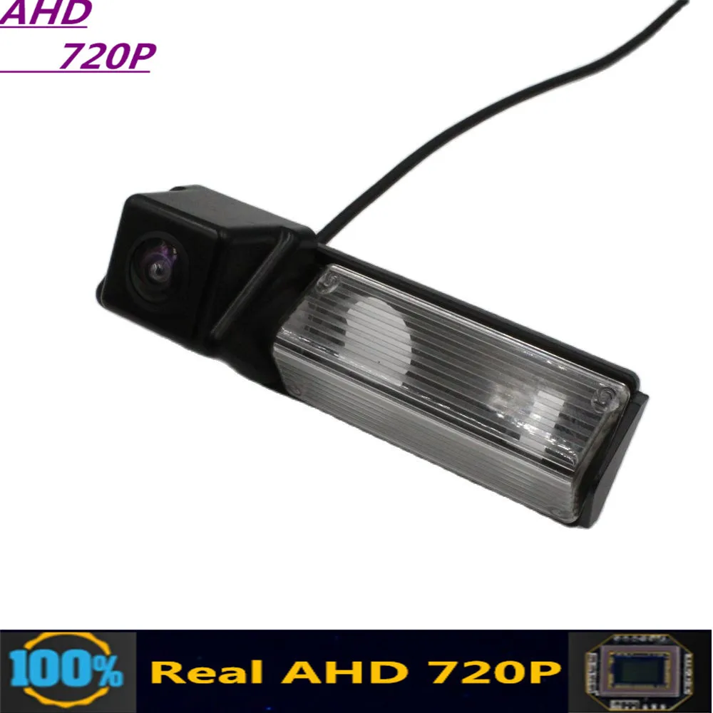 

AHD 720P 170° Car License Plate Rear View Vehicle Camera For Mitsubishi Pajero 2011 2012 2013 Reverse Parking Monitor