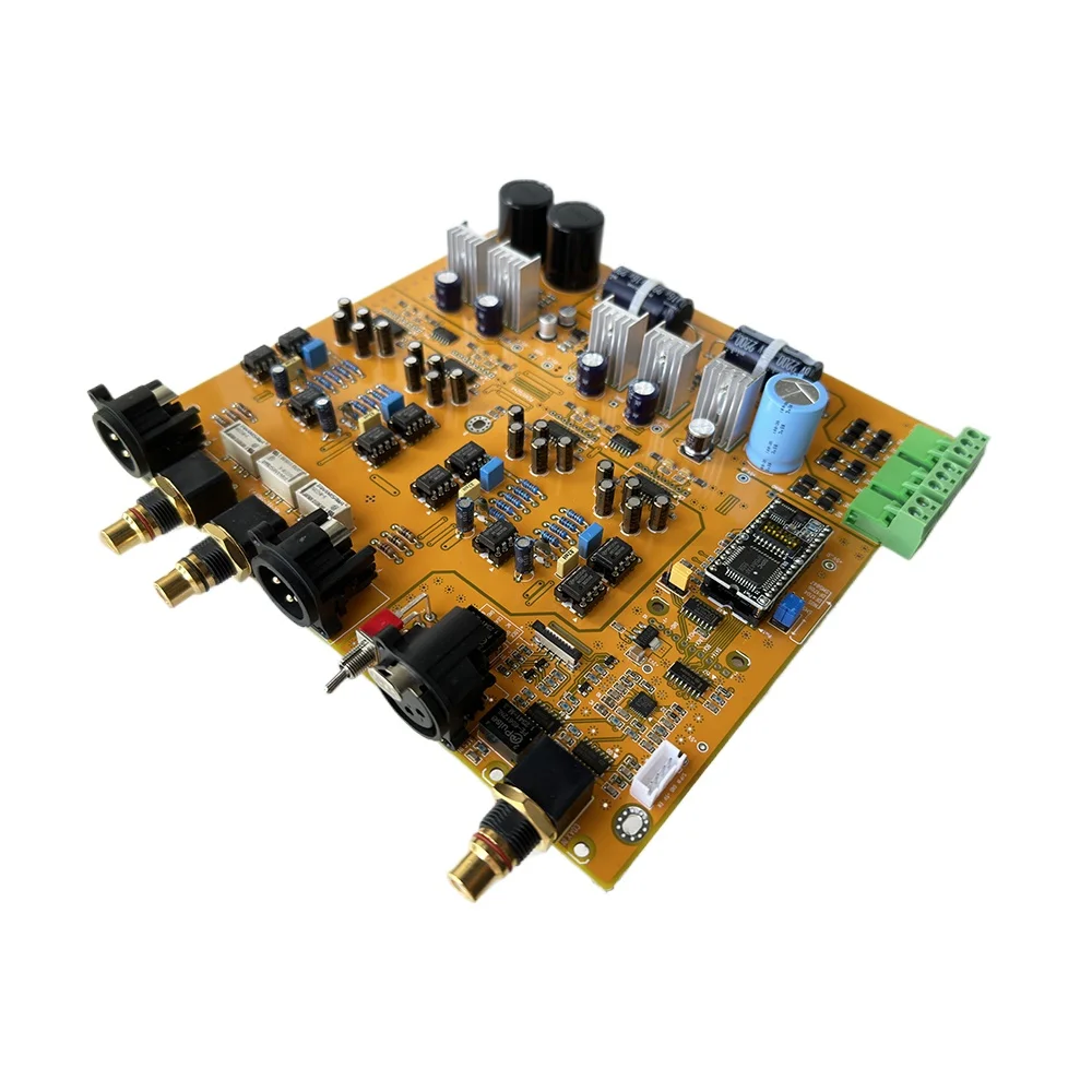 PCM1702 *4 Balanced DAC CS8422 Receive NE5543 OP AMP Decoder Coaxial /AES Input DAC Decoding Support Bluetooth USB Input