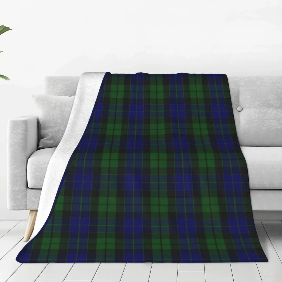 Mackay Mckay Clan Tartan Blankets Flannel Lightweight Sofa Throw Blankets For Couch Bedding Office Throws Bedspread Quilt