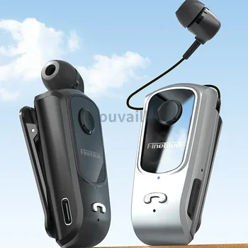 אוזניית בלוטות Fineblue עם קליפס וחוט נשלף
