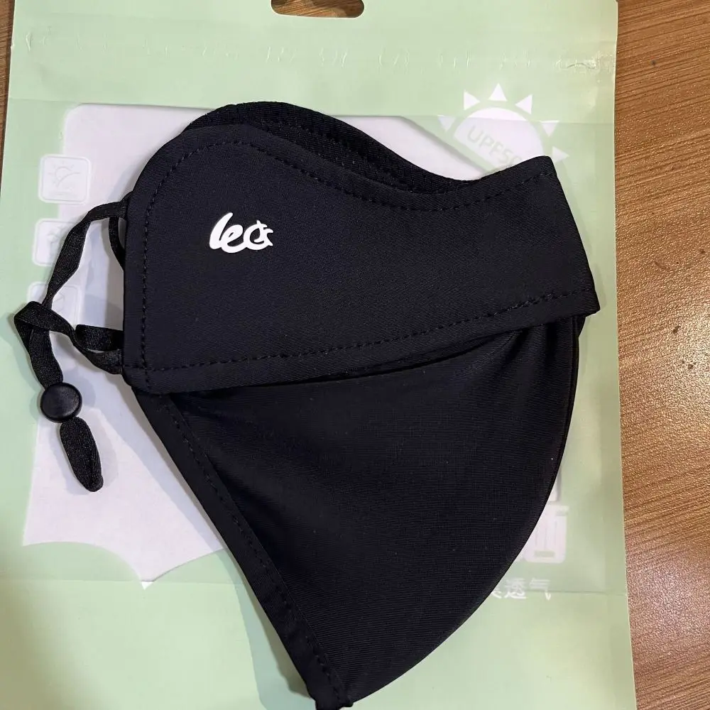 New Cycling Ice Silk Mask Ice Silk Breathable Sun Protection Summer Face Shield Earloop Breathable Face Cover Women Men