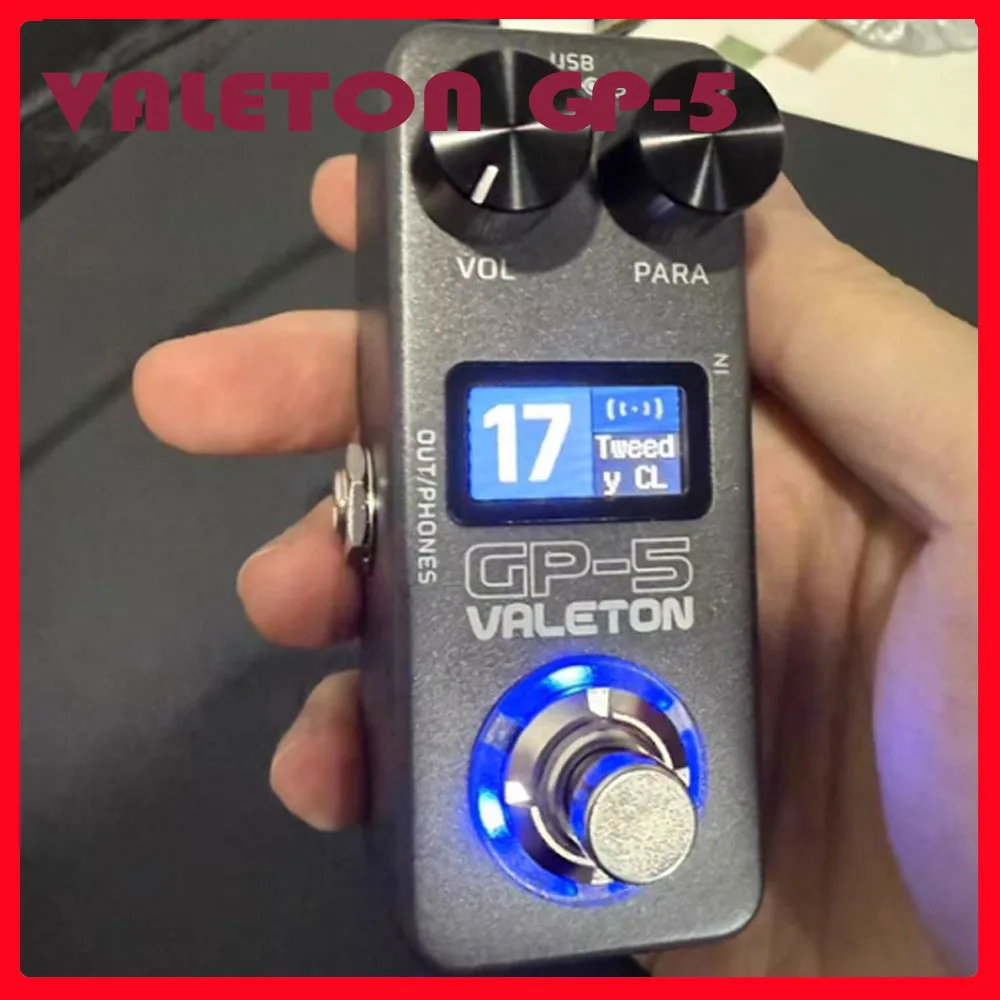 

Valeton GP-5 Electric Guitar Integrated Effect Device Processor/NAM&IR Loader Supports Loading Third-party Enclosure IR Accurate