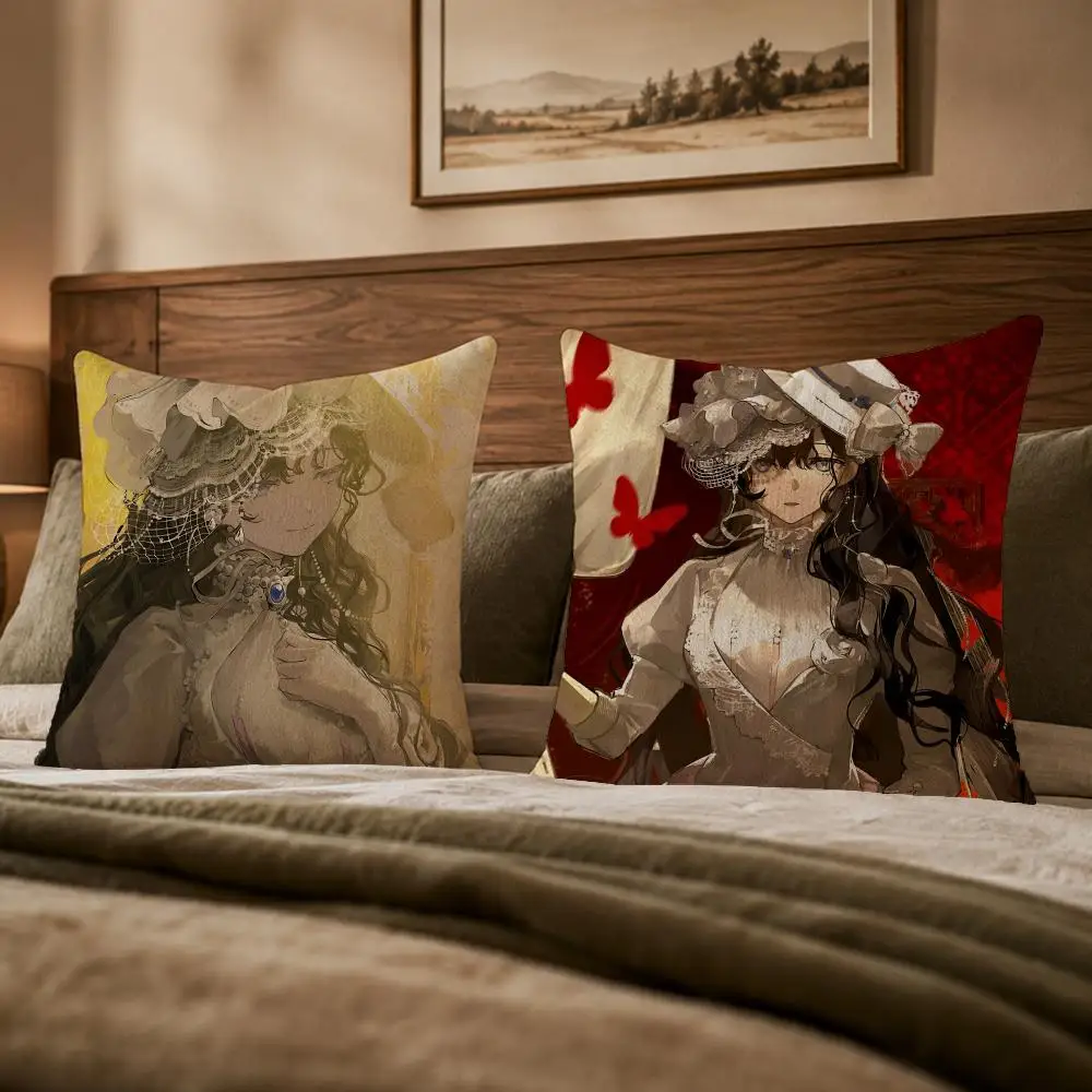 Famous Actor Xiao Zhan Cushion Cover Ultra Soft Throw Pillow Cover Skin Friendly for Sofa Bed Home Decor Gift