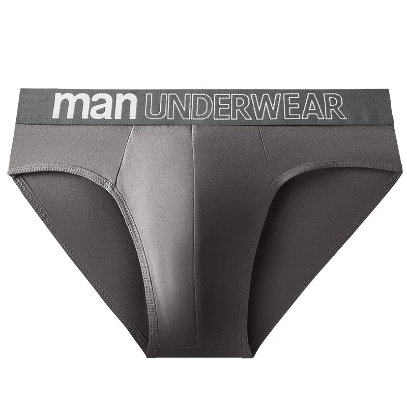 Men's Briefs Plus Youth Teen Students Underwear Loose Breathable Short Shorts Mid-Waist Comfort Panties Fashionable Triangle