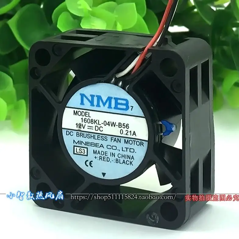 

ORIGINAL 1608KL-04W-B56 DC12V 0.21A 4020 40*40*20mm NEW COOLING FAN RADIATOR