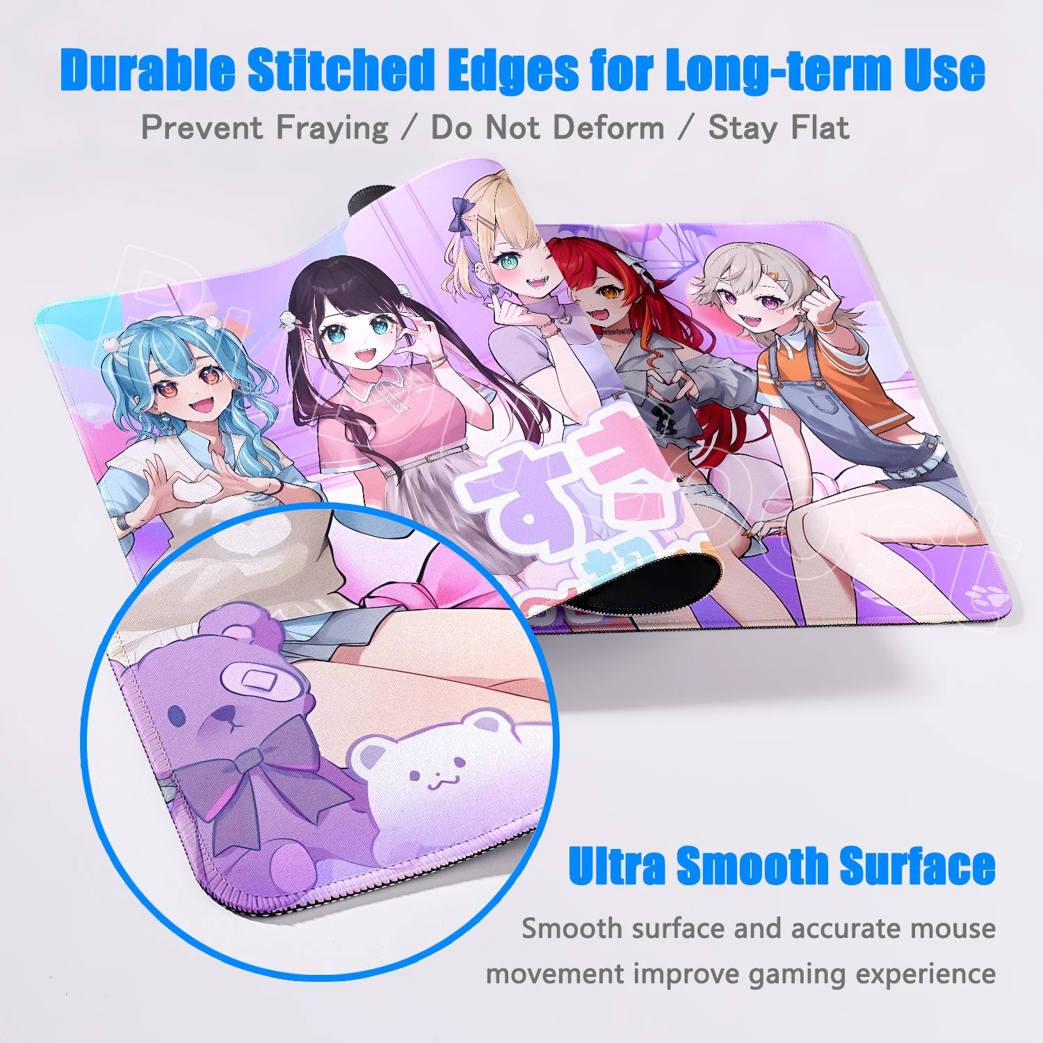 New VSPO Mouse Pad VTuber Virt - Pc Gaming Youtubers review and price