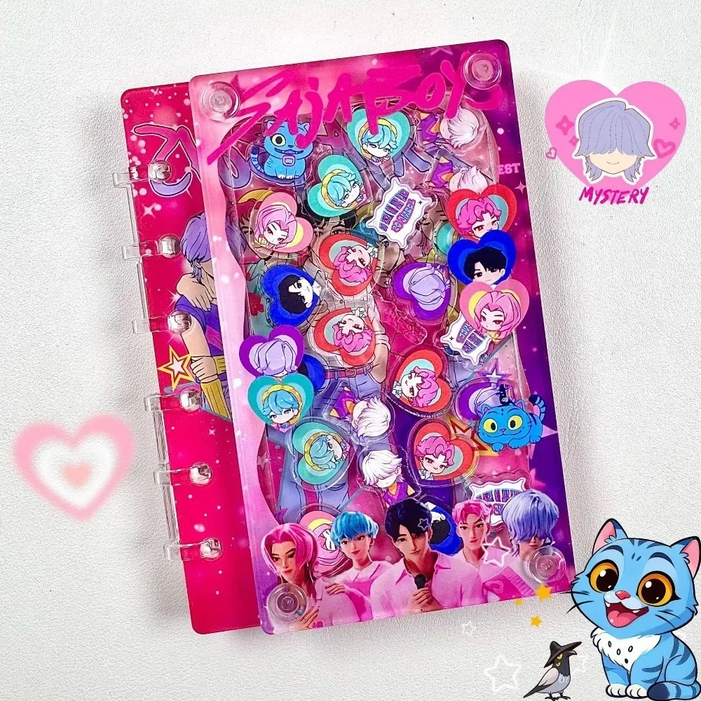 A7 Kpop شيطان الصيادين دفتر والمجلات رومي ميرا زوي الموثق الكرتون أنيمي نمط لوازم مكتبية العودة إلى المدرسة الهدايا