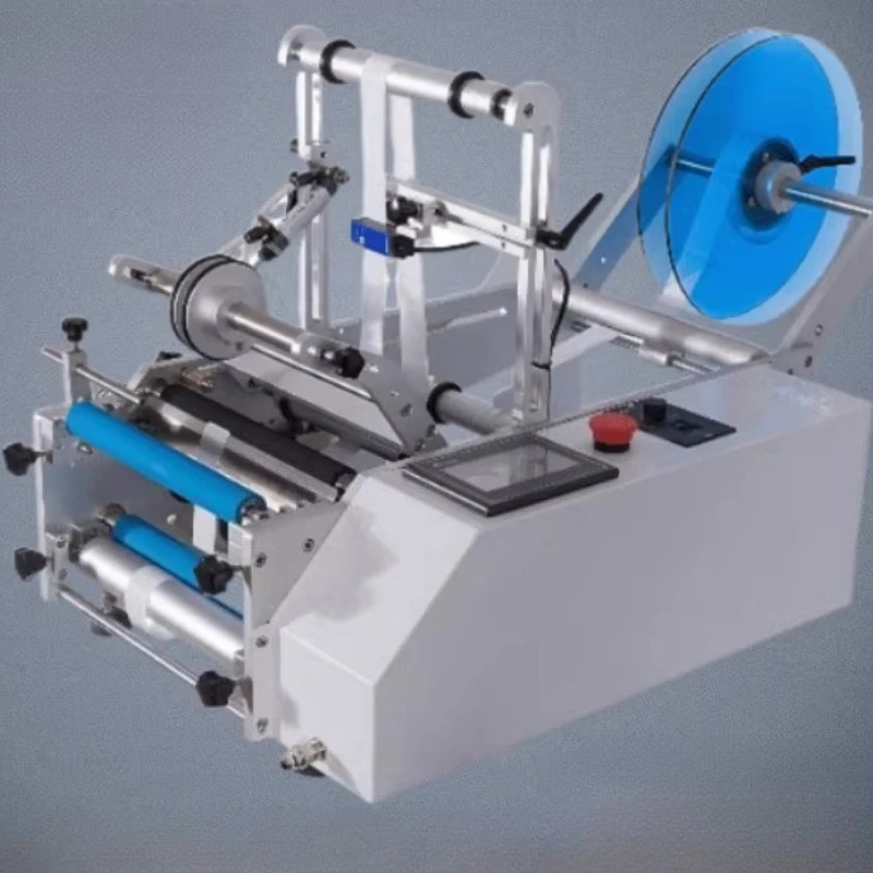 Labeling Device Lettering Automatic Round Bottle Labeling Machine Printing Equipment Label Labelling Industrial Machines Labeler