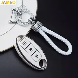 3 Buttons TPU Key Case Cover Shell Fob for Nissan Qashqai X-Trail T32 T31 Juke J10 J11 Kicks Tiida Pathfinder Note for Infiniti