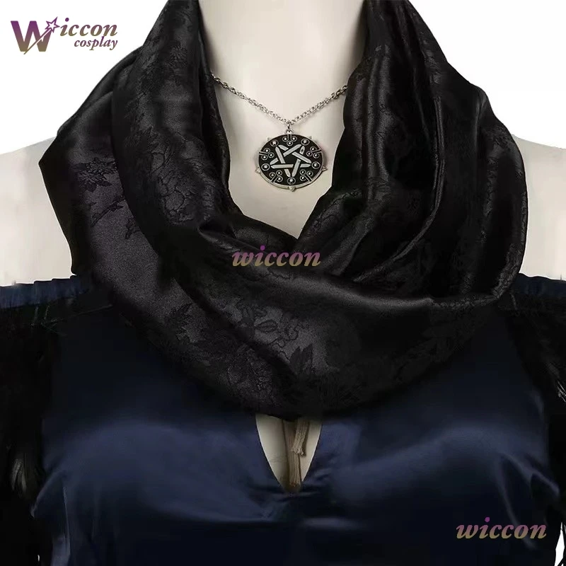 أزياء الباندا Witcher3 Yennefer of Vengerberg Janka Jenny التأثيرية أزياء الهالوين للنساء البالغات أزياء السراويل البدلة المعرض الزي شعر مستعار
