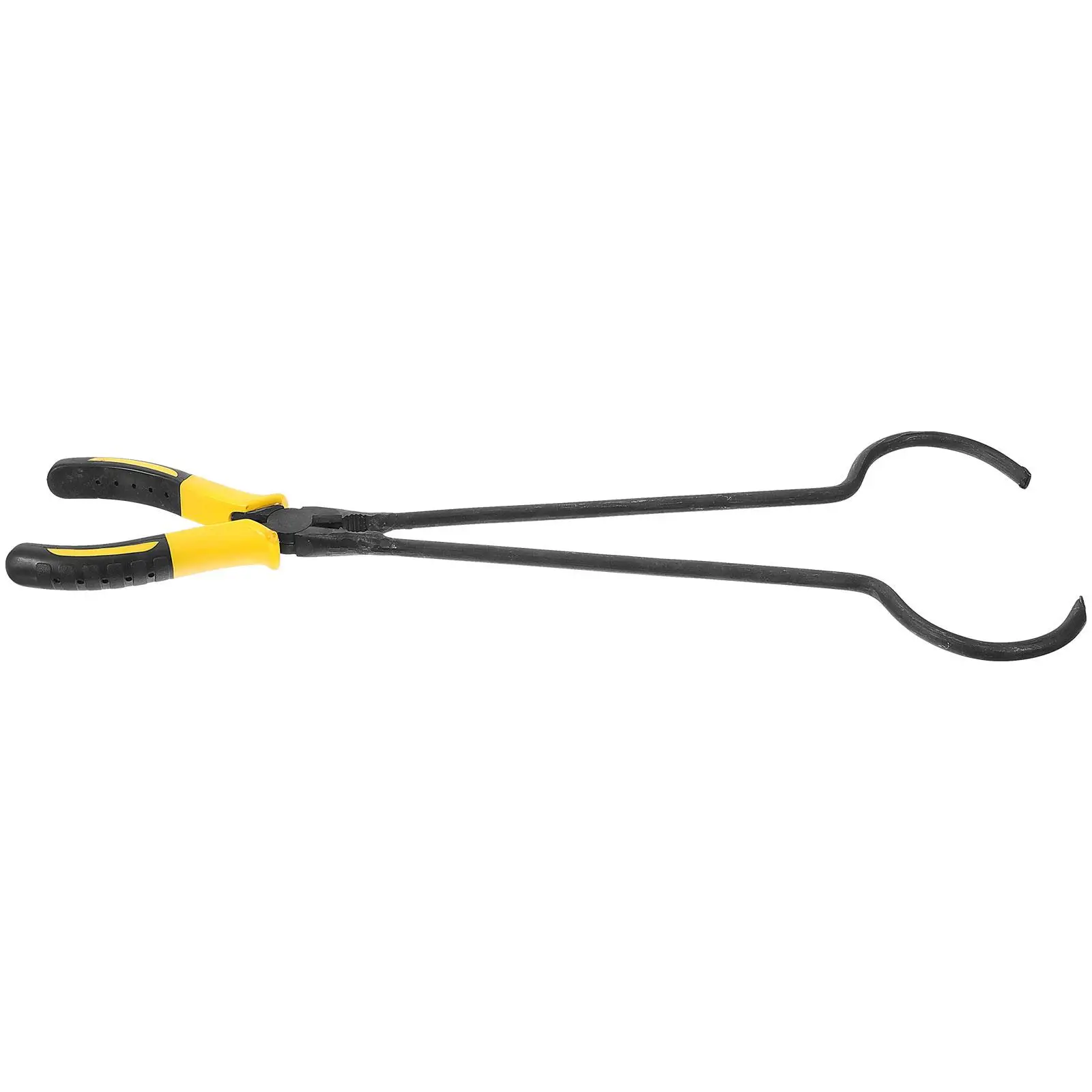 

Crucible Tongs Round Mouth Clamps Melting Gold Bowl Tools Yellow Handle Lightweight Practical Long Distance Control Easy