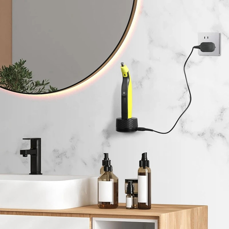 قاعدة شحن حامل شاحن لشفرة واحدة QP2520 QP2530 QP2620 QP2630 ماكينة حلاقة كهربائية هجينة-A14G