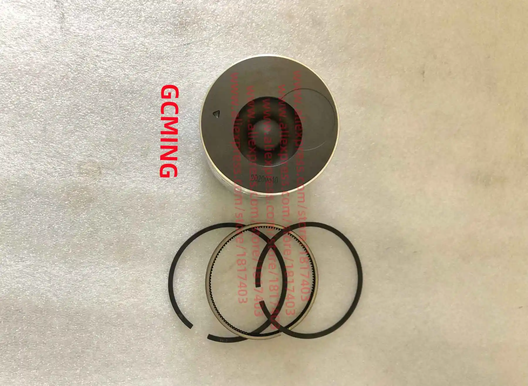 

Laidong 3TE25 Piston + Piston ring, Laidong KAMA LD engine parts