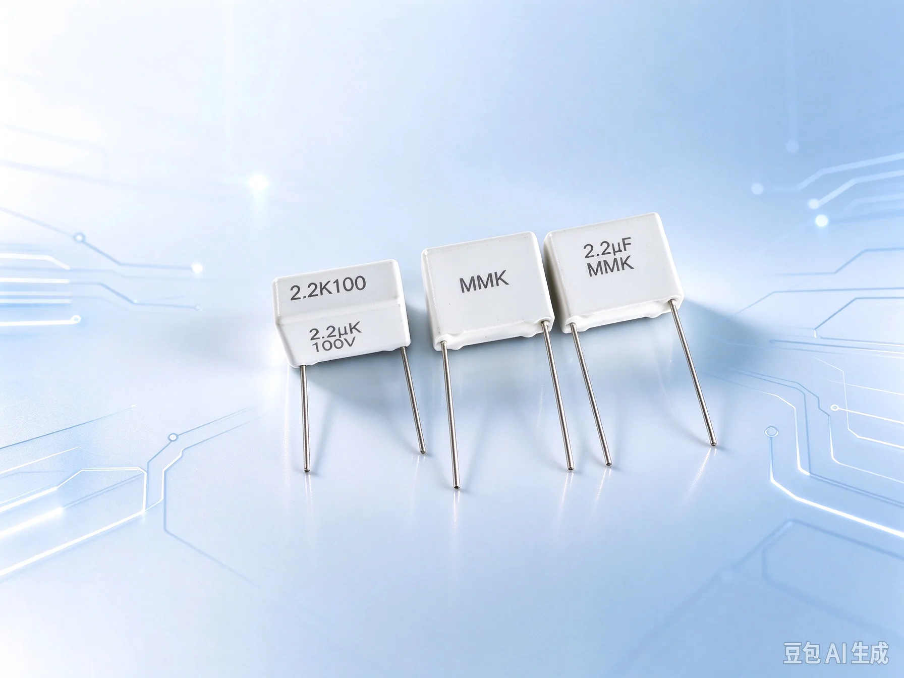 Fresh for EVOX MMK 2.2UF 100V Audio Non-polar Capacitor  100pcs