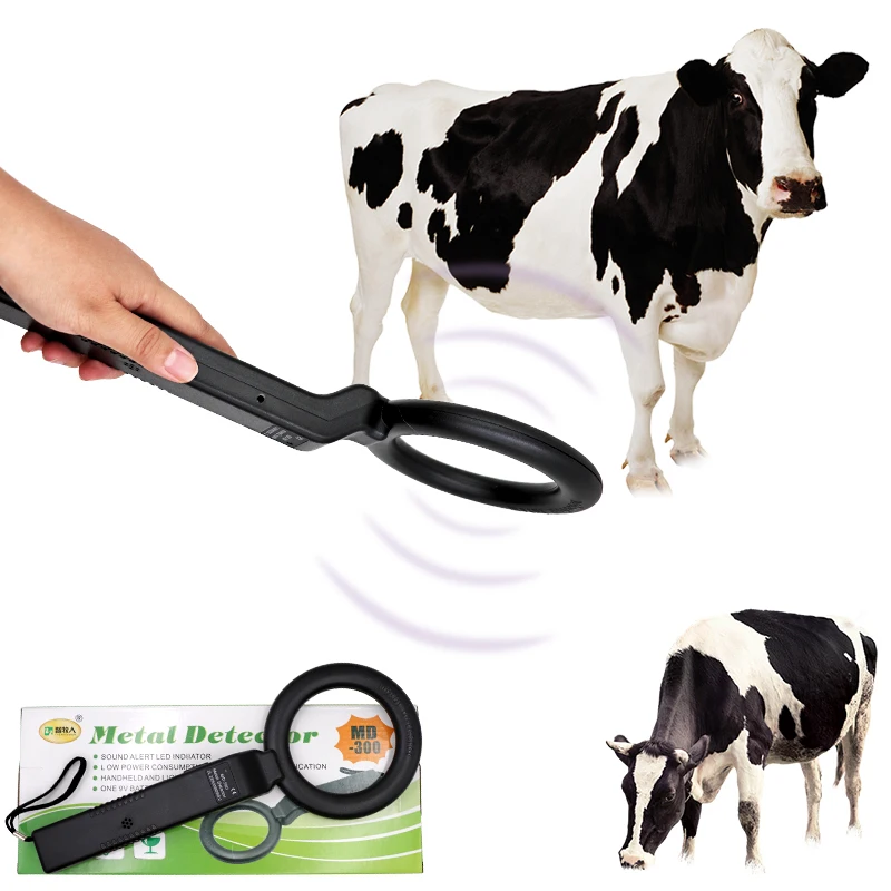 Veterinary Equipment Hand-held Cow Stomach Metal Detector Security Scanner Animal Metal Detector