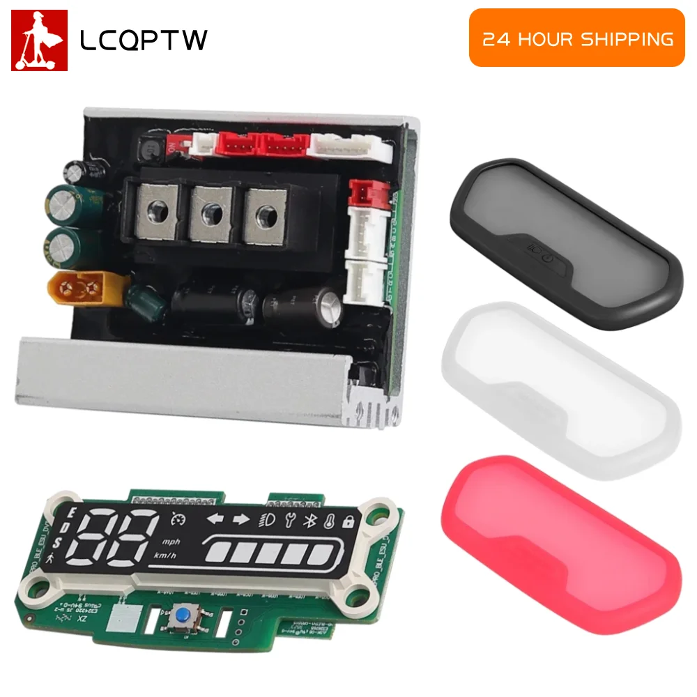 Controller-Dashboard mit Silikon-Abdeckung für Ninebot E2 Pro Elektroroller Steuerplatine Display Ersatzteile