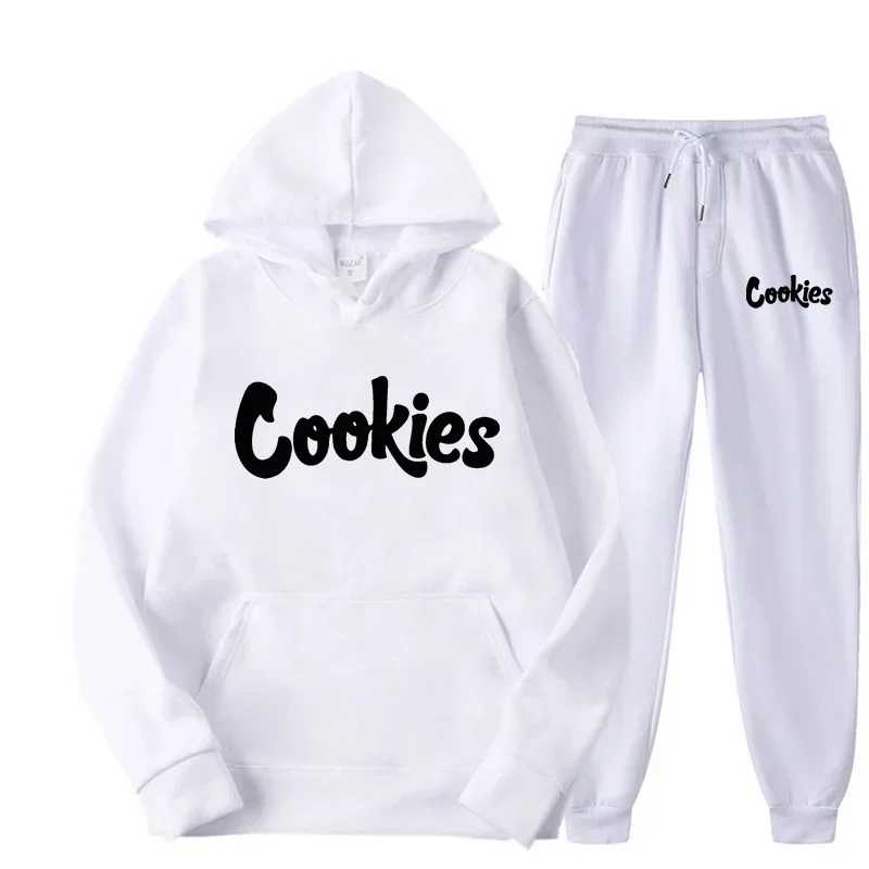 2026men and women of the same fashion trend hoodie casual two-piece suit jacket pants fashion brand printing logo size S-3XL