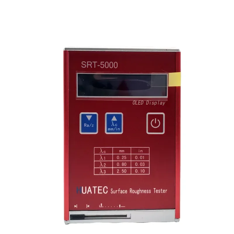 OLED display High Brightness Integrated Ra Rz Rq Rt Surface Roughness Tester Handheld