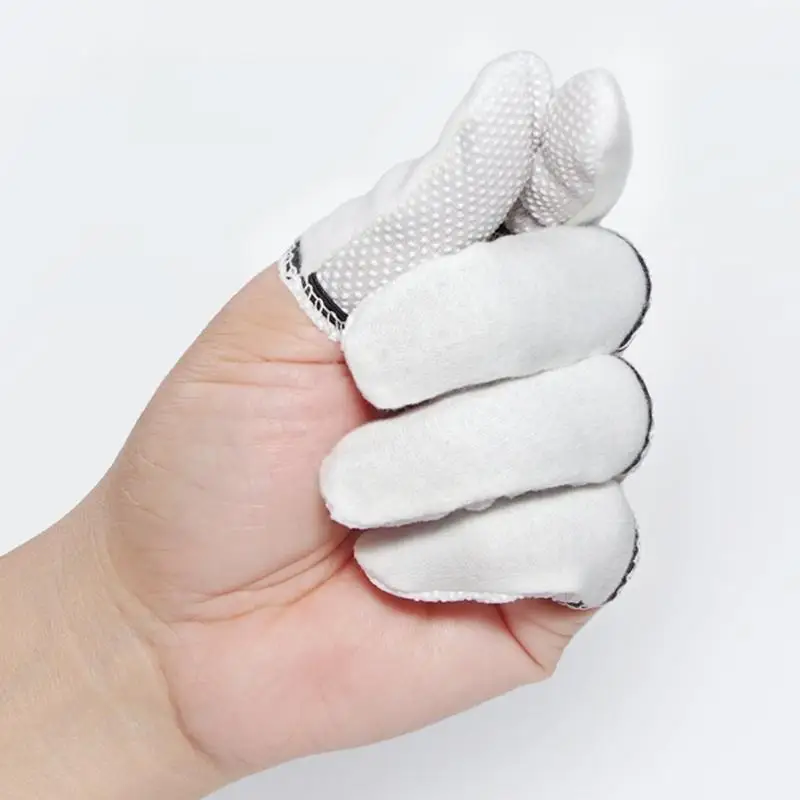 652F Proteggi elastici unisex Protezioni in cotone antiscivolo con punta rinforzata