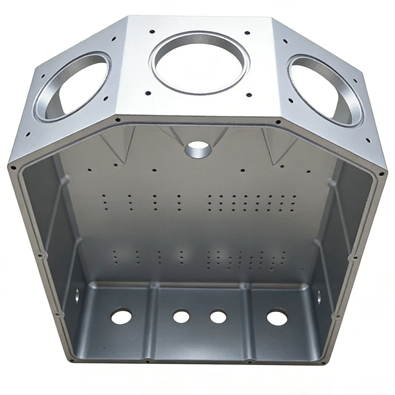 CNC Hardware Anodized Aluminum Electronic Enclosure Custom Machining for PCB Mount
