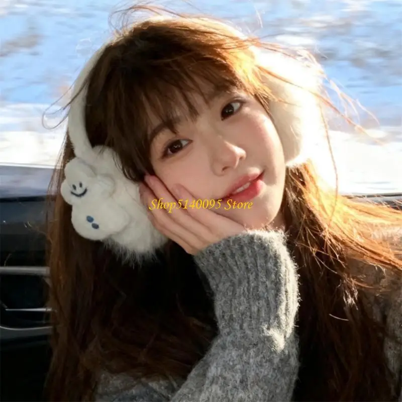DXAE Festival Snowman Earmuffs Ear Protectors For Outdoor Adventures And Daily Use