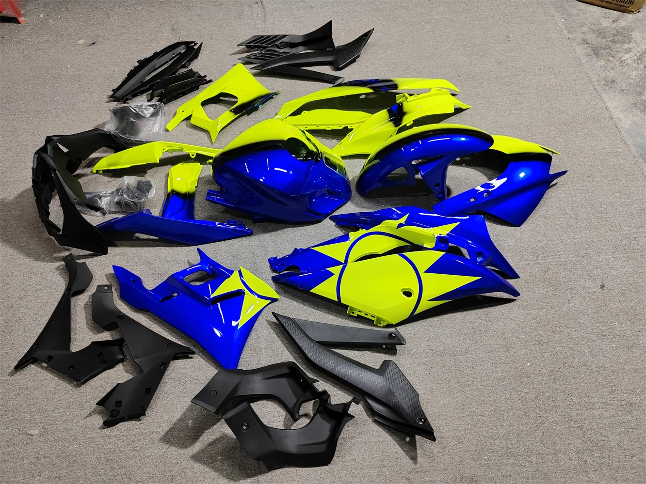 Motorcycle Fairing kit for Yamaha R3 19-23 R25 2019 2020 2021 2022 2023 Fairing Sun and moon roller