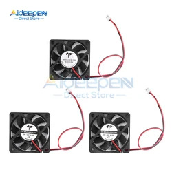 6015 Cooling Fan Brushless 3D Printer Parts 2Pin For Extruder DC Cooler Blower Plastic Fans envio gratis 5V 12V 24V 0.15A 0.2A