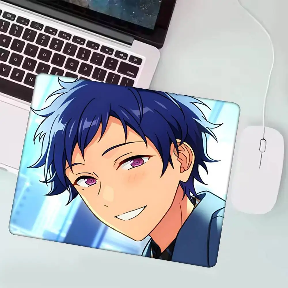 1pc Music Game Fushimi Yuzuru Mousepad Small LockEdge For Gamers Computer Desk Pad Rectangular Anti-slip Rubber