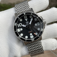 STEELDIVE SD1982 Unique Design 46.5MM Sports Dive Watch NH35 Movement Sapphire Glass AR Coating Mens Mechanical Dive Watch Reloj