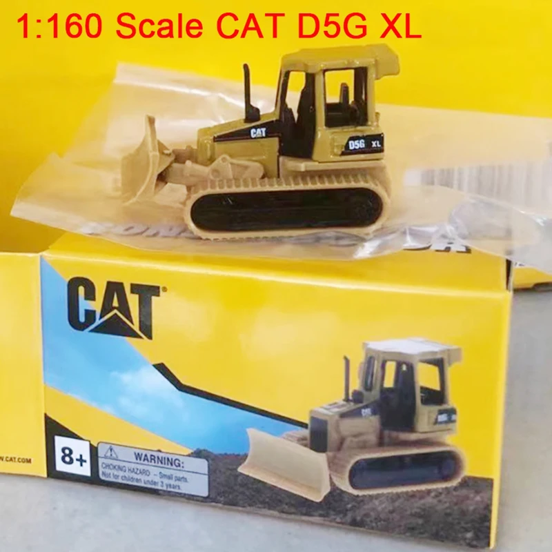 DM-excavadora de aleación para construcción de carretilla elevadora, modelo de camión de colección de recuerdo, escala 1:160, CAT D5G XL, 85971DB