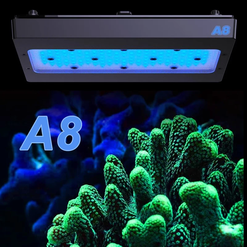 

A8SE II 240W LED Full Spectrum WiFi App Smart Control for High - Power Coral Reef Aquarium Lighting