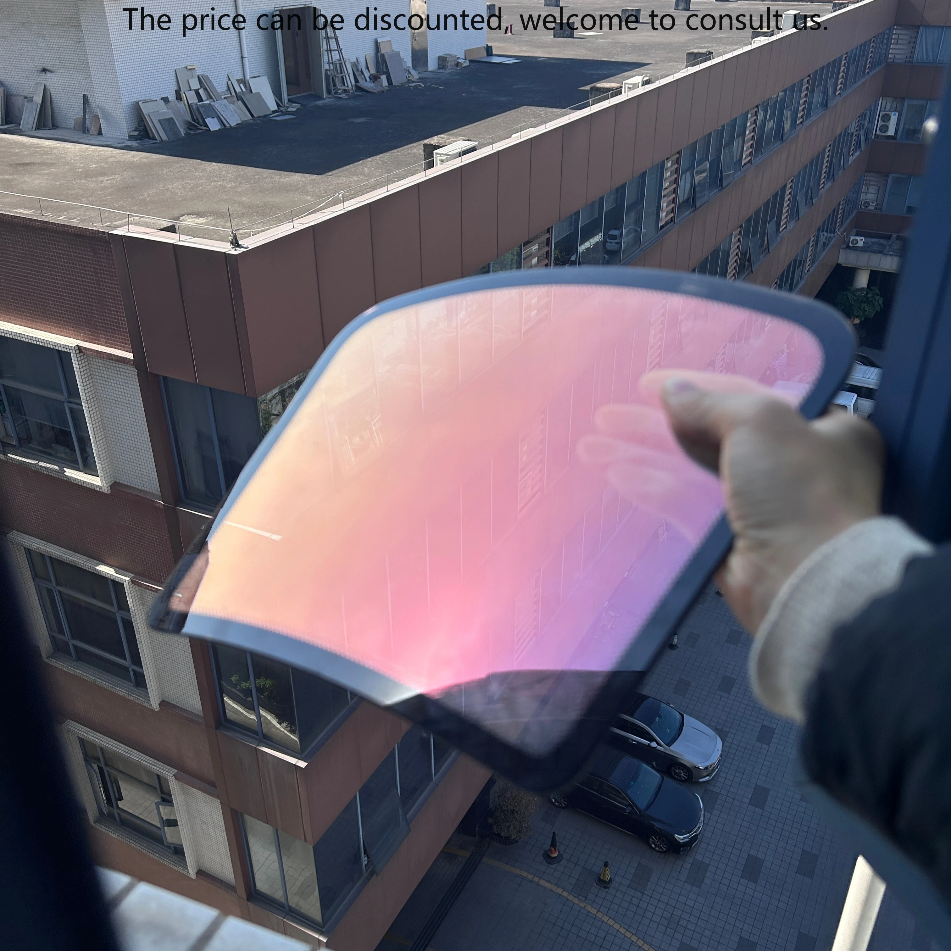 

Good Shrink Chameleon Car Window Tinting Film Sunset Burning Sky Nano Ceramic Solar Chameleon Tint 1.52*30M