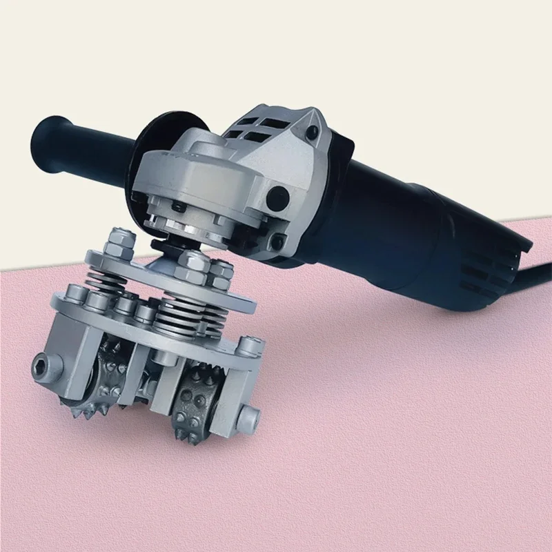Electric Chipping Machine Variable Speed Hand Grinder Concrete Texturing Tool Concrete, Cement, Stone Texturing Wall Texturing F view 4